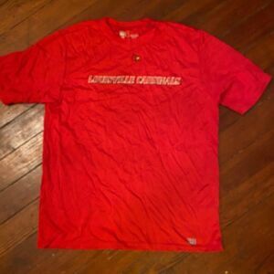 TCX Apparel Cardinals Louisville Red Shirt XL